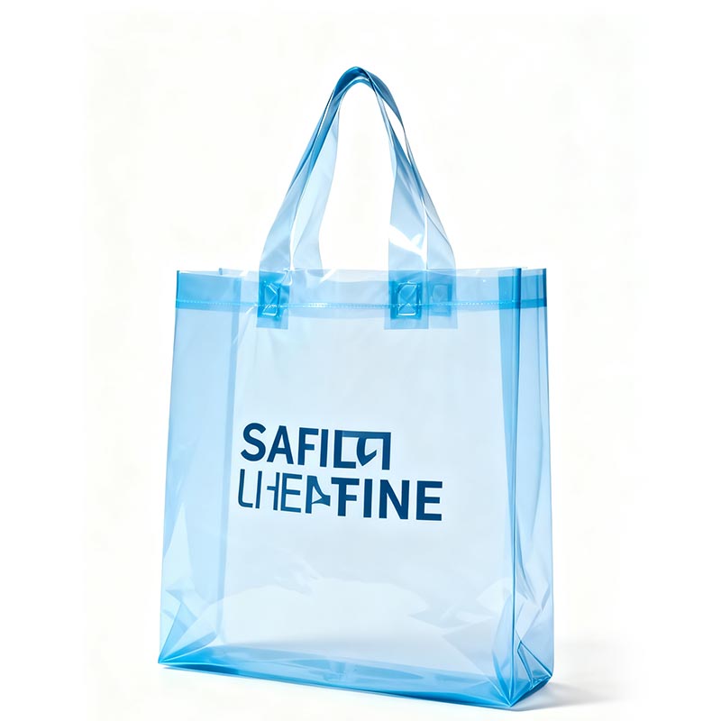 Shoppingväska i plast med anpassad logotyp